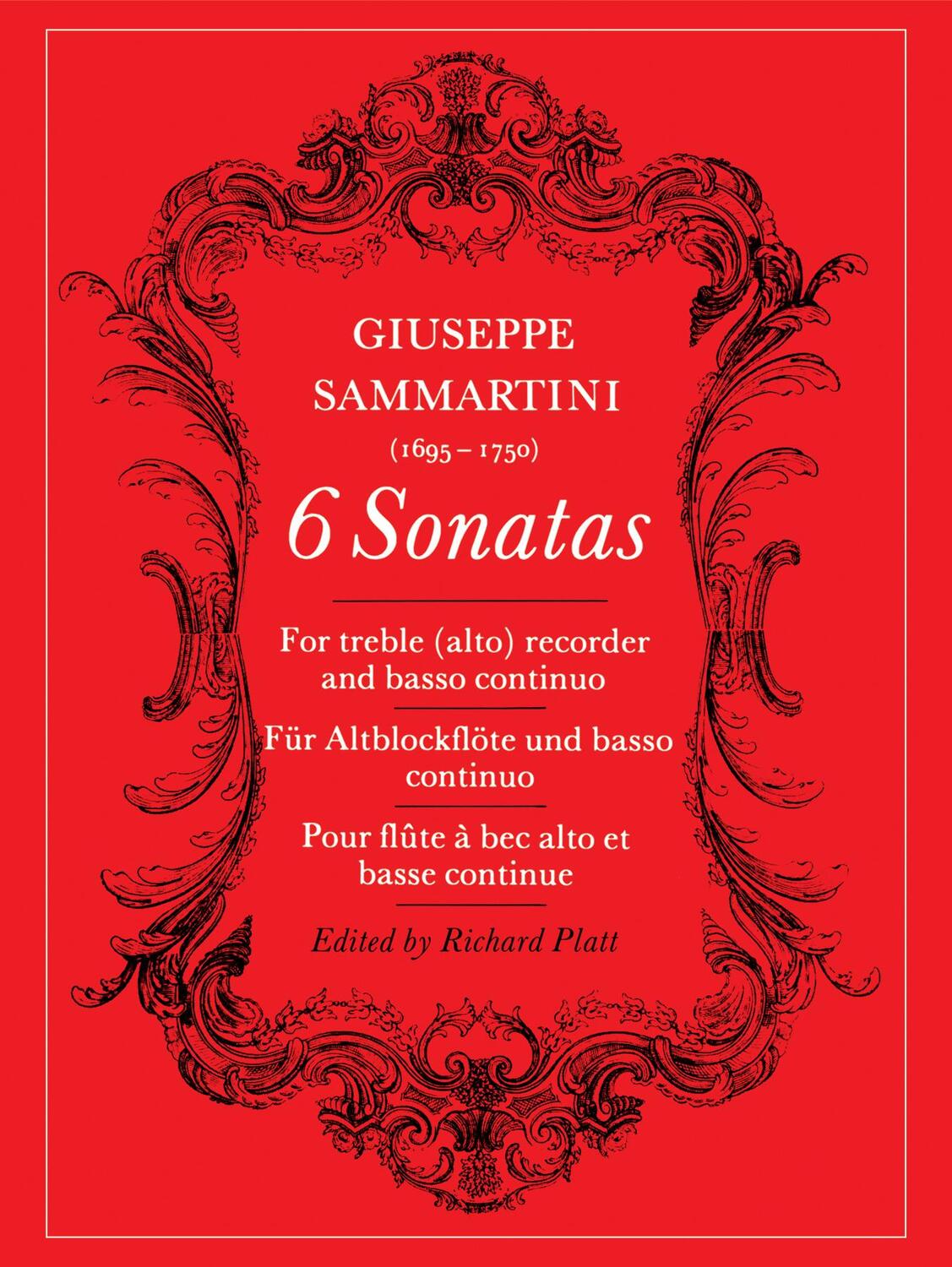 Cover: 9780571506965 | Six Sonatas | Giovanni Battista Sammartini | Taschenbuch | Buch | 2003