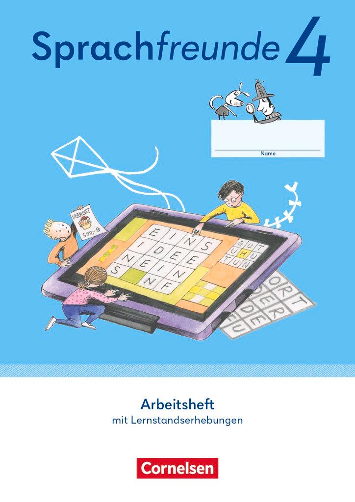 Cover: 9783464828571 | Sprachfreunde 4. Schuljahr. Arbeitsheft Schulausgangsschrift -...