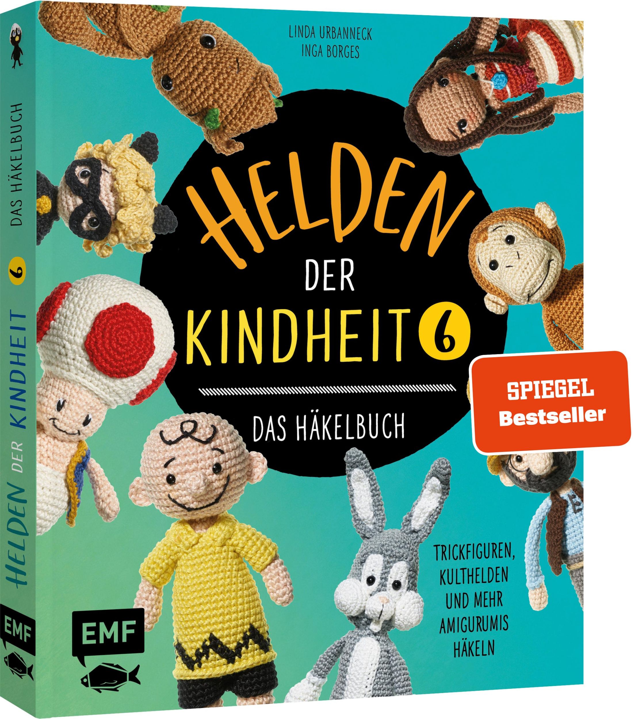 Cover: 9783745914788 | Helden der Kindheit - Das Häkelbuch - Band 6 | Inga Borges (u. a.)