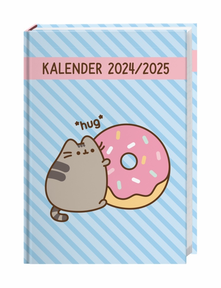 Cover: 9783756407347 | Pusheen 17-Monats-Kalenderbuch A5 2024/2025 | Kalender | 208 S. | 2025