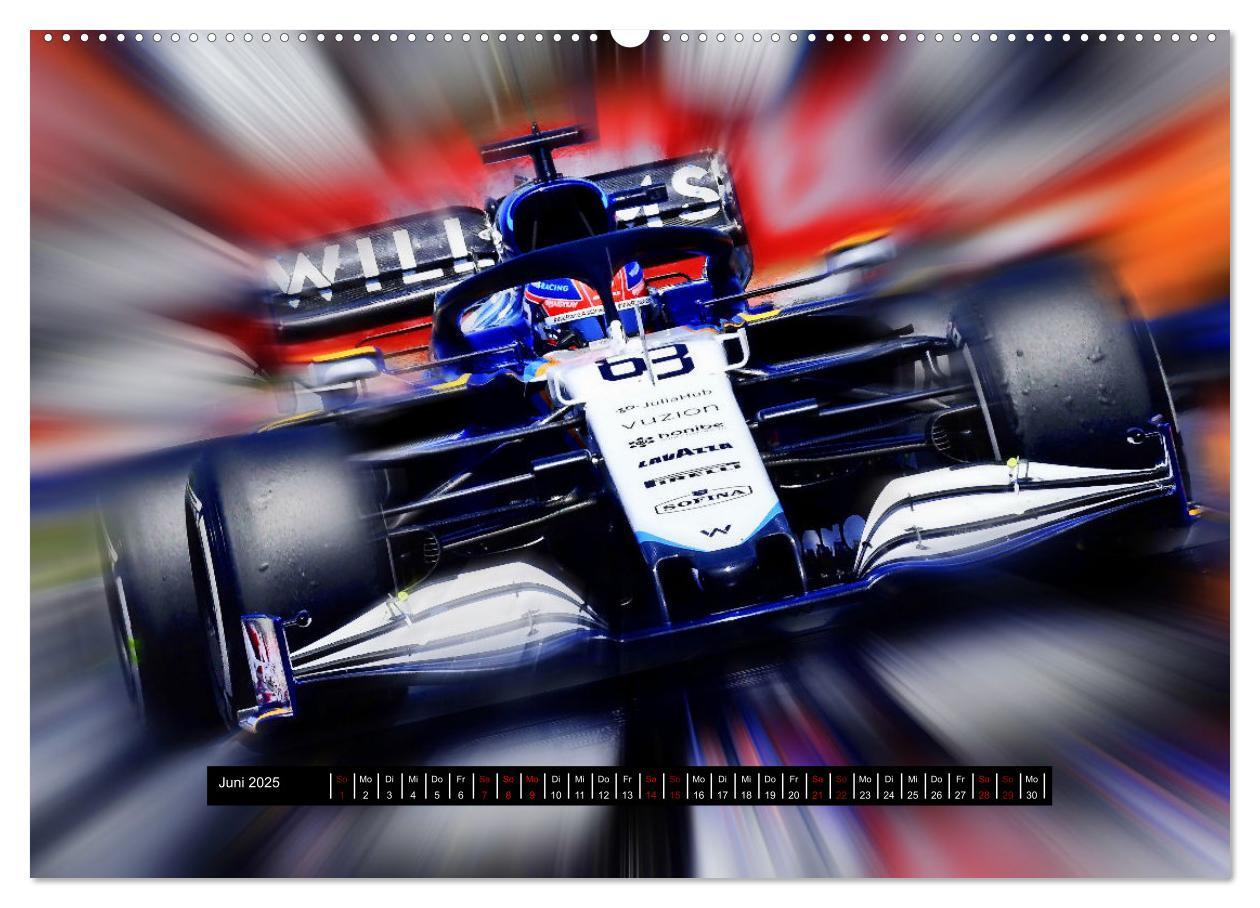 Bild: 9783383990847 | Vollgas in der Formel 1 (hochwertiger Premium Wandkalender 2025 DIN...