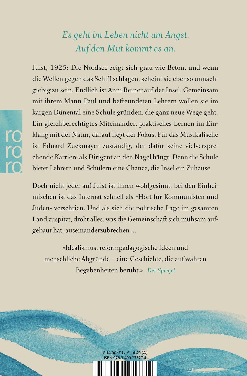 Rückseite: 9783499276774 | Die Schule am Meer | Sandra Lüpkes | Taschenbuch | 576 S. | Deutsch