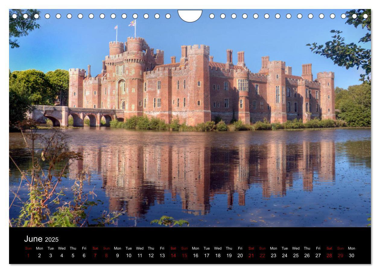 Bild: 9781325950133 | Castles of Kent and Sussex (Wall Calendar 2025 DIN A4 landscape),...