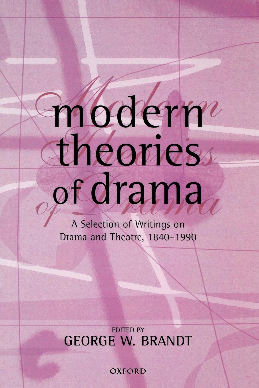 Cover: 9780198711391 | Modern Theories of Drama | George W. Brandt | Taschenbuch | Englisch