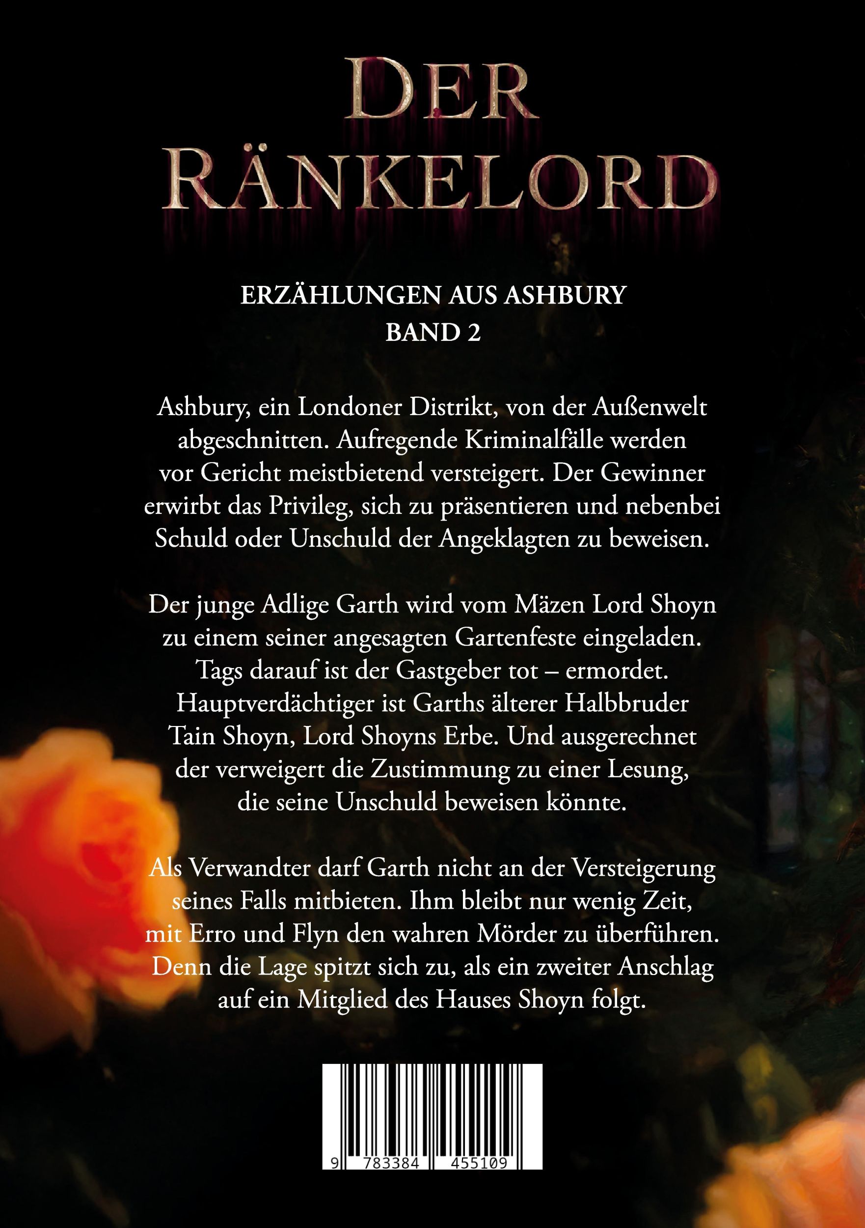 Rückseite: 9783384455109 | Der Ränkelord | Urban-Fantasy-Kriminalroman | Alessa de Laar | Buch