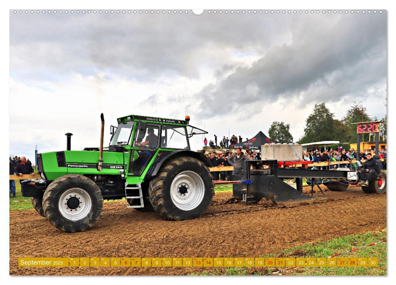 Bild: 9783383853357 | Traktorpulling Irndorf (Wandkalender 2025 DIN A2 quer), CALVENDO...