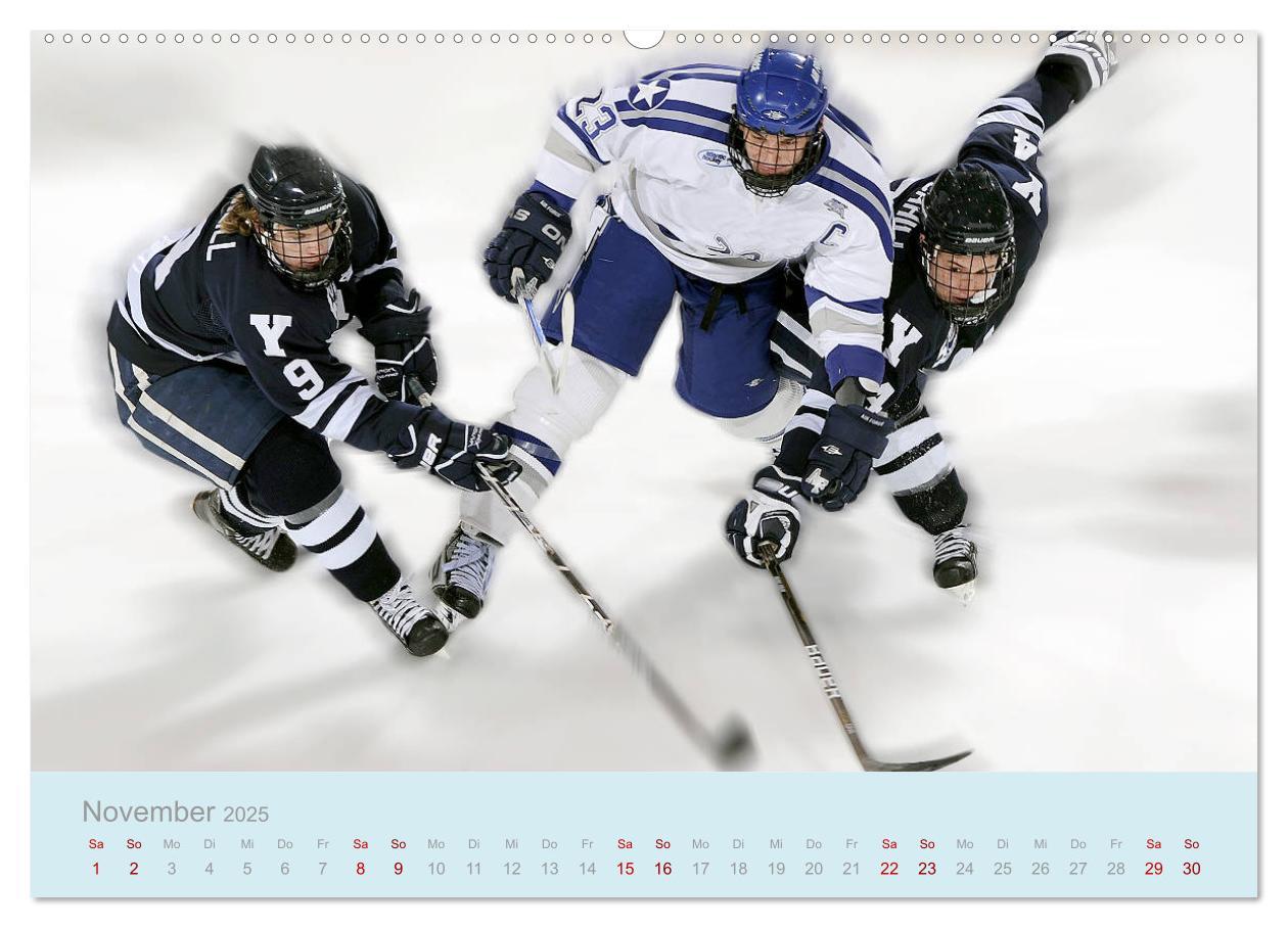 Bild: 9783435329977 | Eishockey! Schneller, härter, das Powergame! (Wandkalender 2025 DIN...