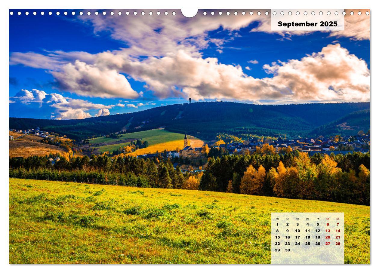 Bild: 9783435014255 | Oberwiesenthal und der Fichtelberg im Erzgebirge (Wandkalender 2025...