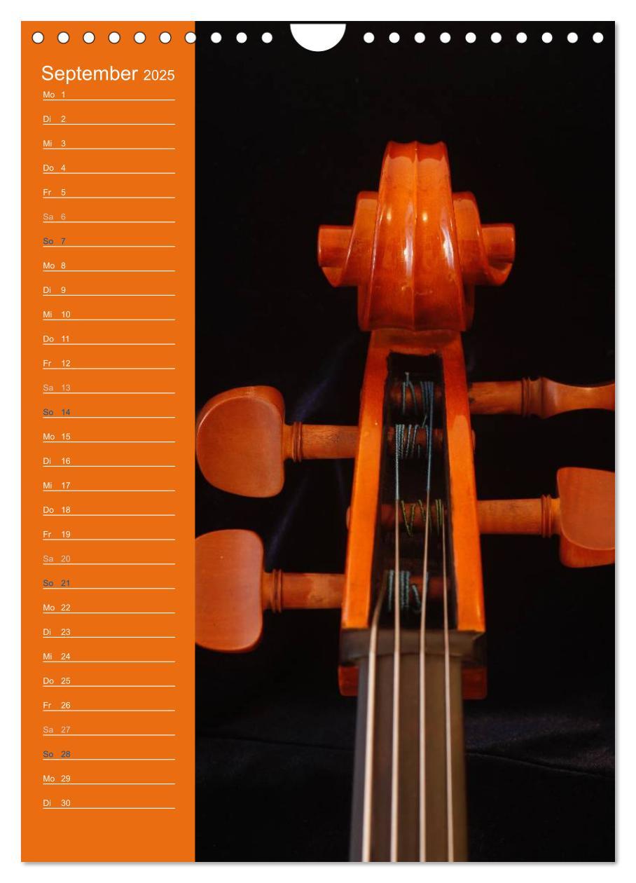 Bild: 9783457010891 | Geliebtes Cello (Wandkalender 2025 DIN A4 hoch), CALVENDO...