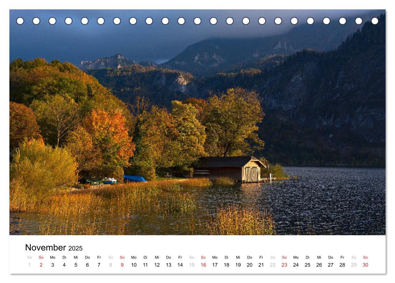 Bild: 9783435307661 | Zauberhaftes Mondseeland (Tischkalender 2025 DIN A5 quer), CALVENDO...