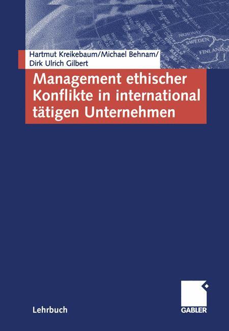 Cover: 9783409118170 | Management ethischer Konflikte in international tätigen Unternehmen