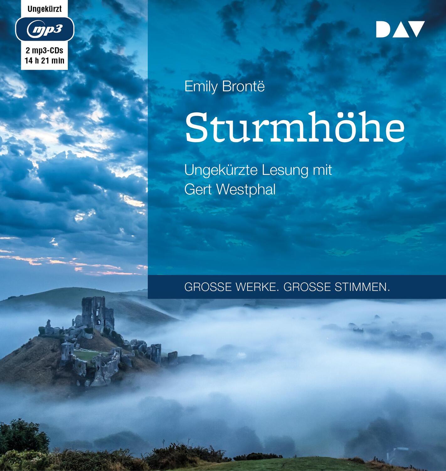 Cover: 9783742406798 | Sturmhöhe | Ungekürzte Lesung mit Gert Westphal | Brontë Emily | MP3