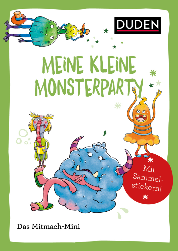 Cover: 9783411850433 | Duden Minis (Band 44) - Meine kleine Monsterparty | Weller-Essers