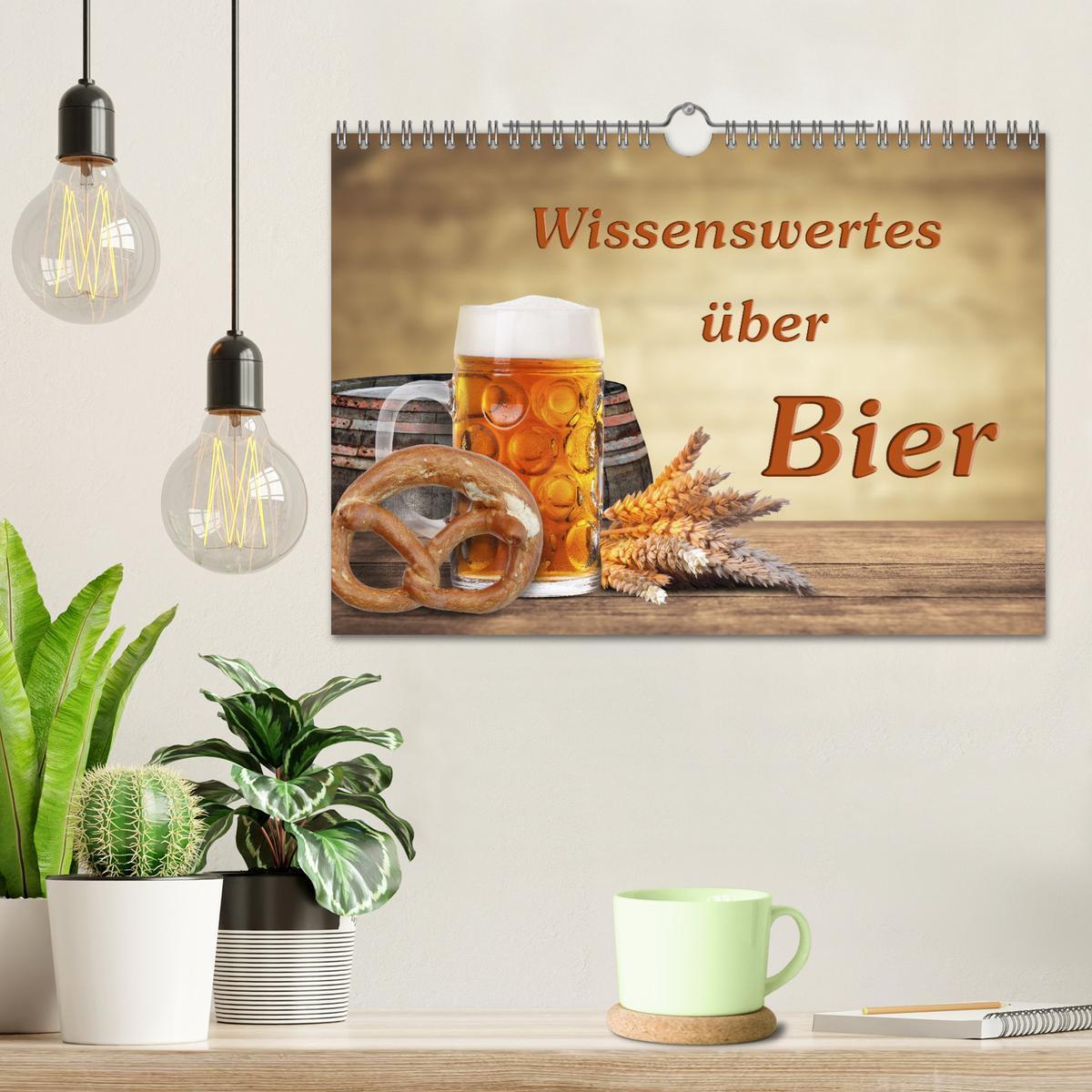 Bild: 9783435037094 | Wissenswertes über Bier (Wandkalender 2025 DIN A4 quer), CALVENDO...