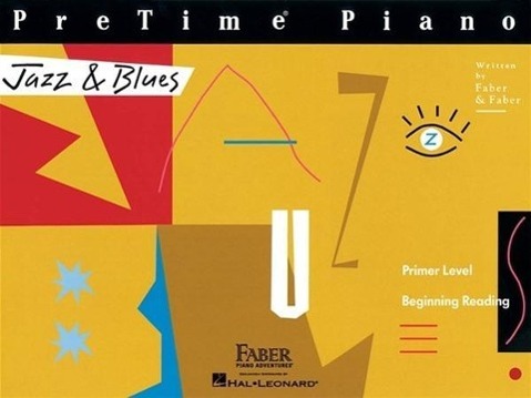 Cover: 9781616770471 | Pretime Piano Jazz &amp; Blues - Primer Level | Nancy Faber_Randall Faber