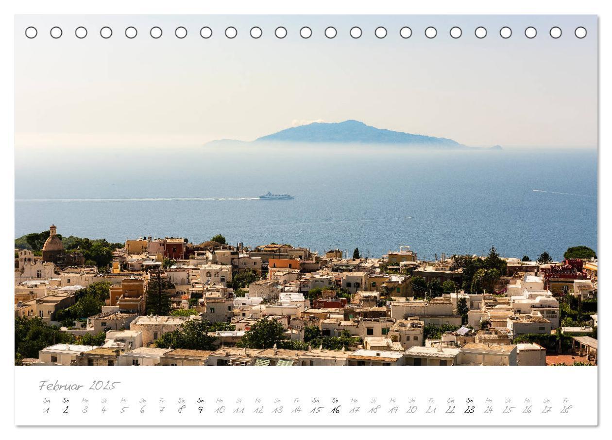 Bild: 9783435210527 | Capri, Insel der Sehnsucht (Tischkalender 2025 DIN A5 quer),...