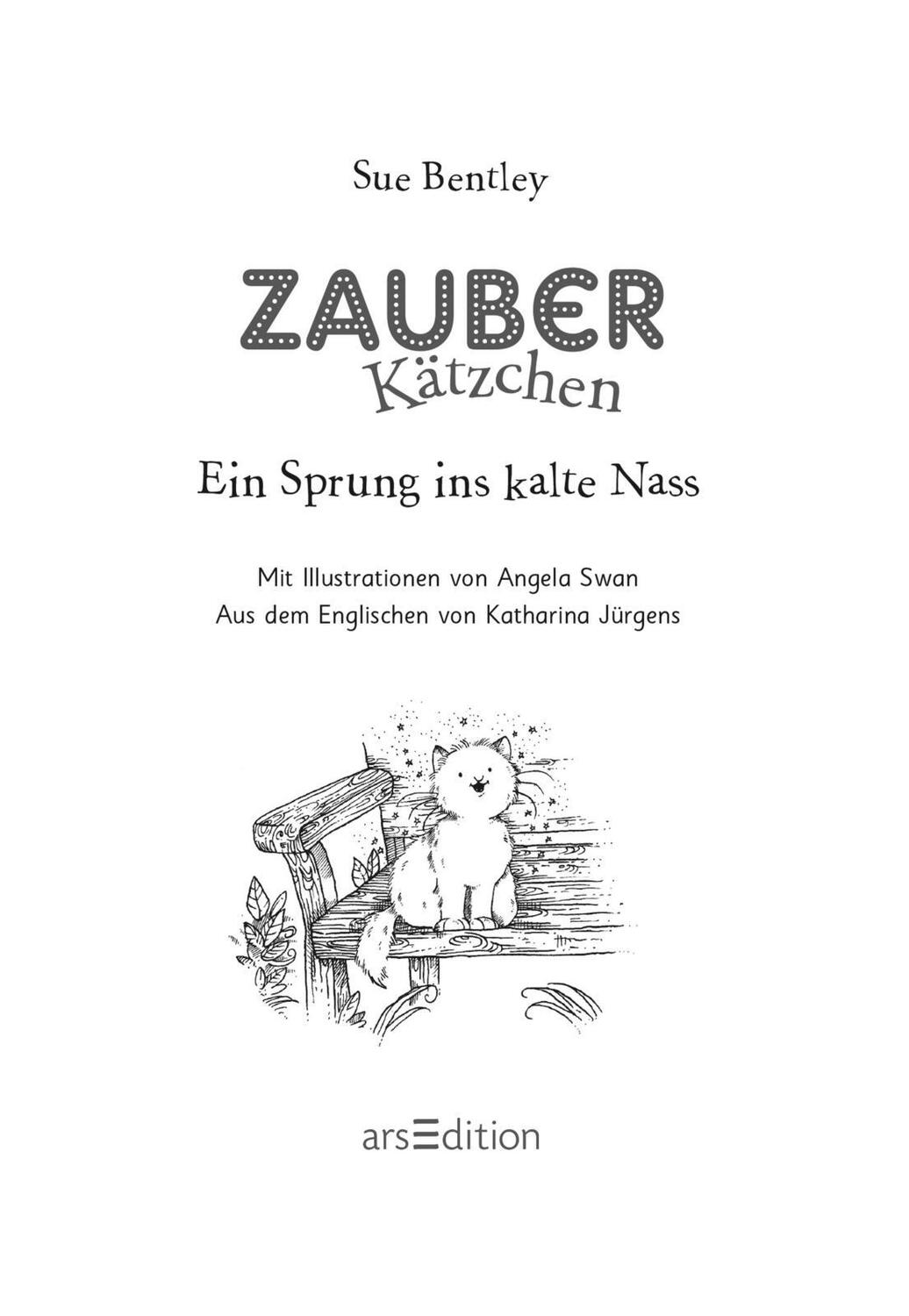 Bild: 9783845821757 | Zauberkätzchen - Ein Sprung ins kalte Nass | Sue Bentley | Buch | 2018