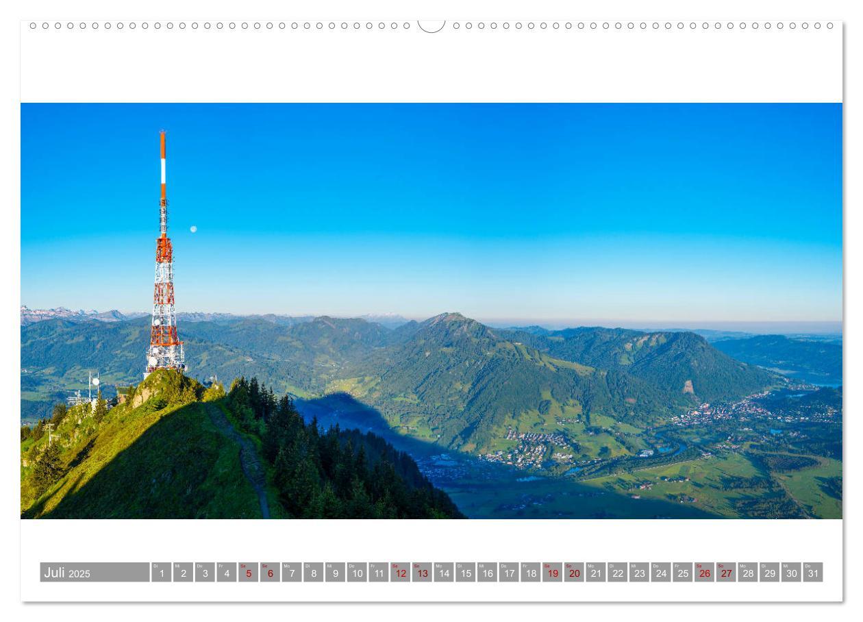 Bild: 9783435358168 | Oberallgäu Panorama (Wandkalender 2025 DIN A2 quer), CALVENDO...