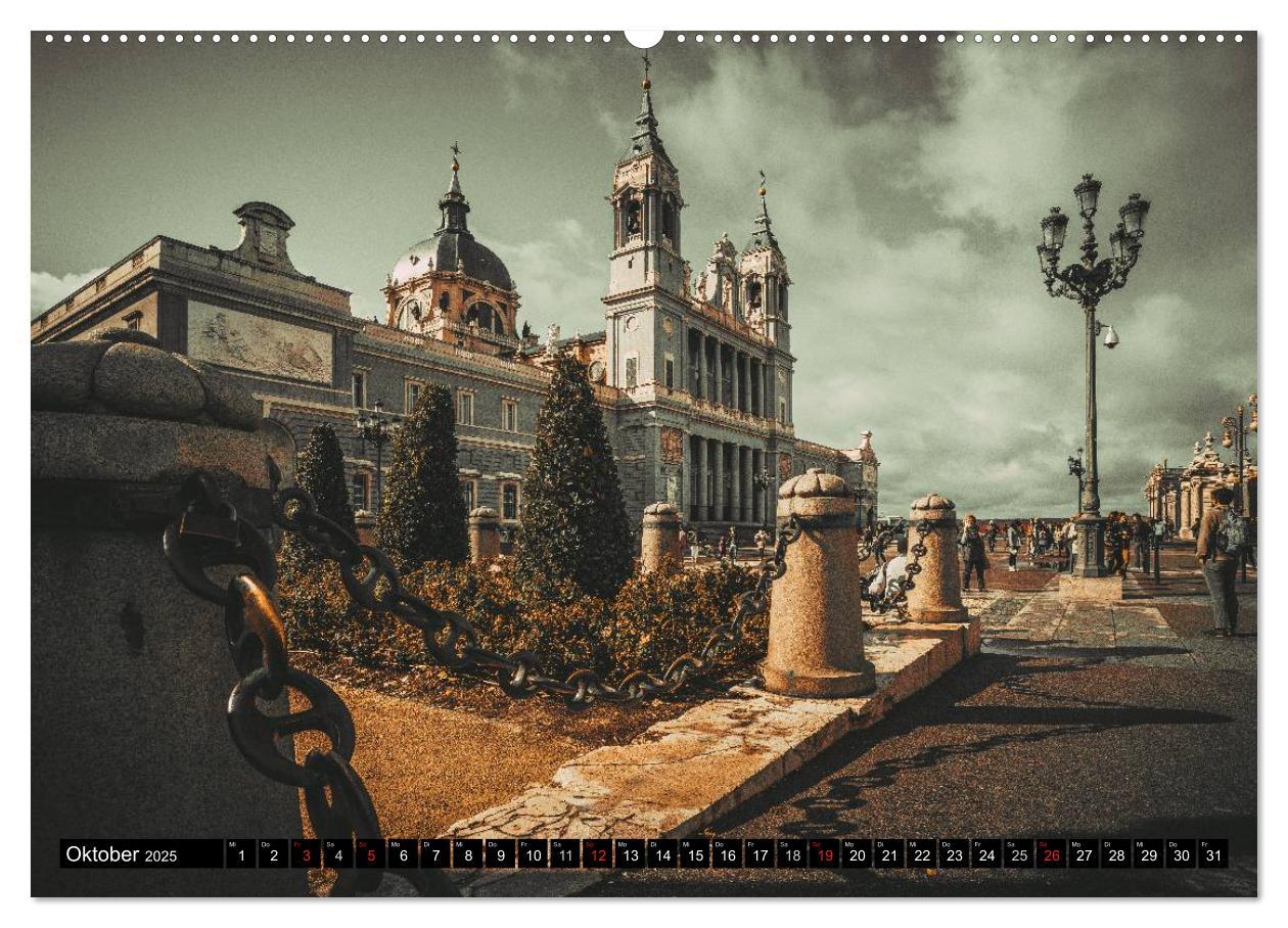 Bild: 9783435505210 | Hauptstadt Madrid (hochwertiger Premium Wandkalender 2025 DIN A2...