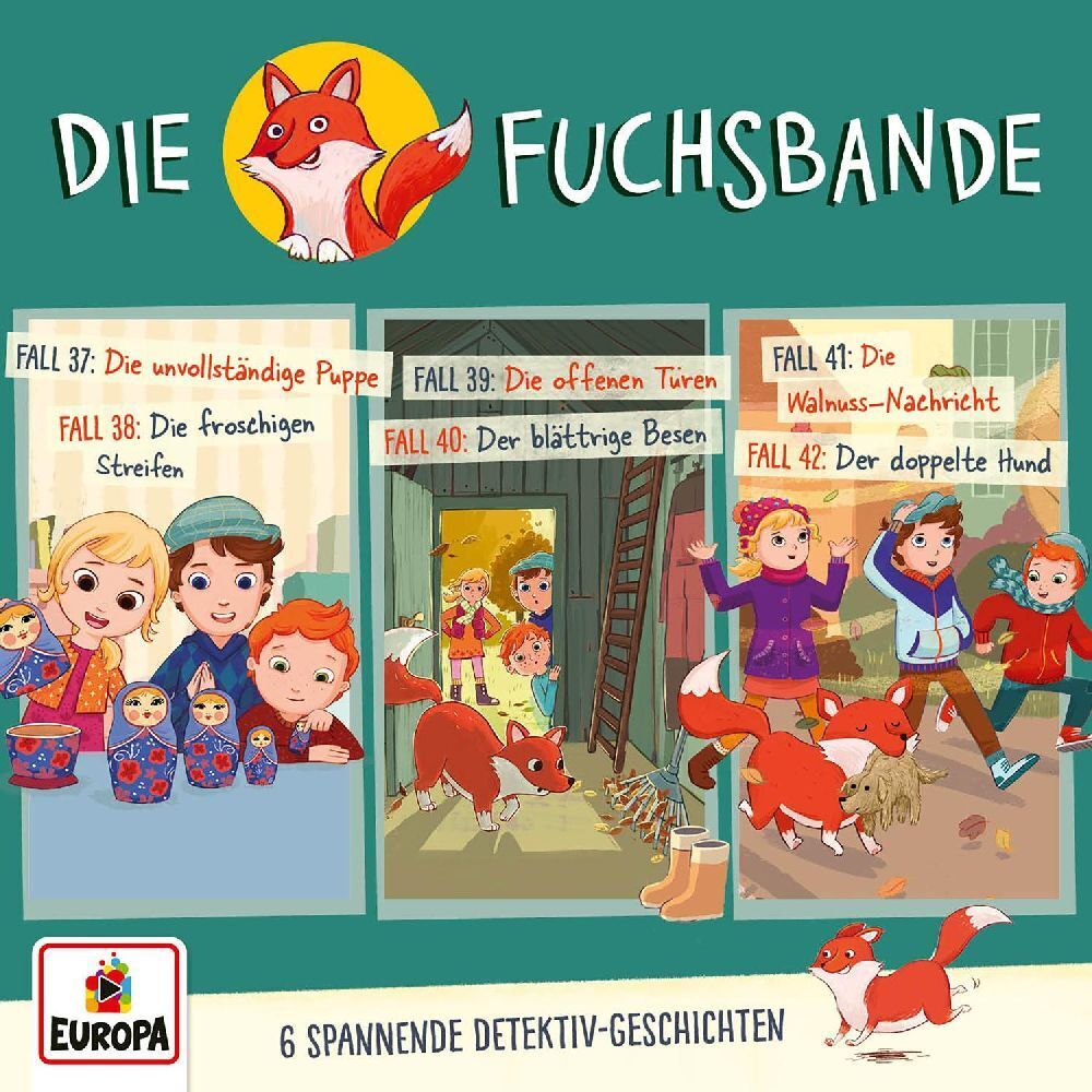 Cover: 196587559021 | Die Fuchsbande - 3er Detektivbox 05 (Folgen 19, 20, 21) | Audio-CD