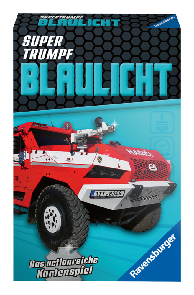 Cover: 4005556206865 | Ravensburger Kartenspiel, Supertrumpf Blaulicht 20686, Quartett und...