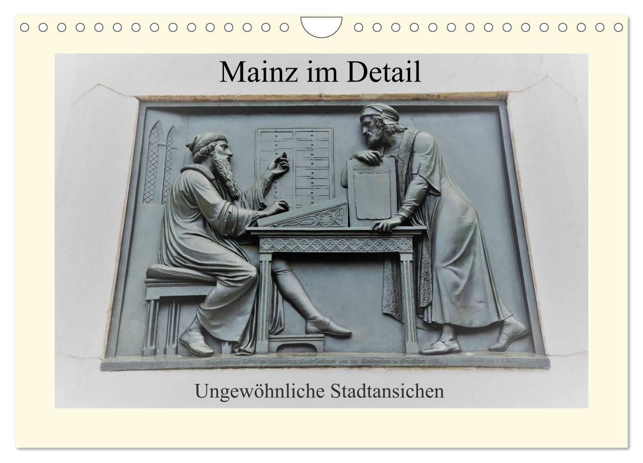 Cover: 9783435240944 | Mainz im Detail - Ungewöhnliche Stadtansichten (Wandkalender 2025...