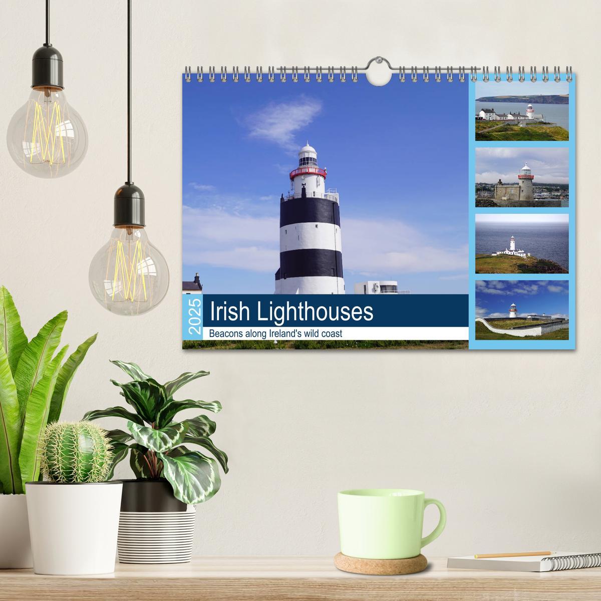 Bild: 9781325943982 | Irish Lighthouses - Beacons along Ireland's wild coast (Wall...