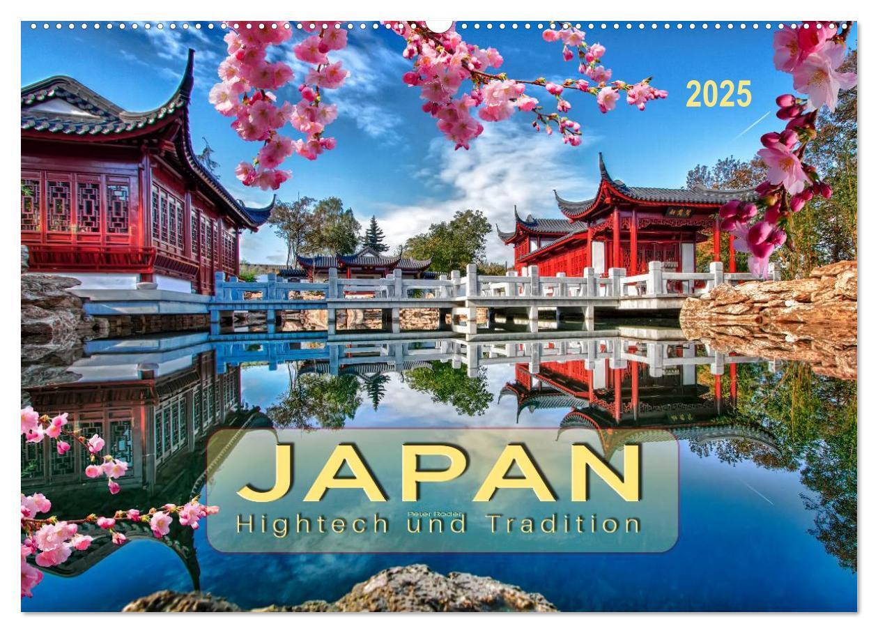 Cover: 9783435476916 | Japan - Hightech und Tradition (Wandkalender 2025 DIN A2 quer),...