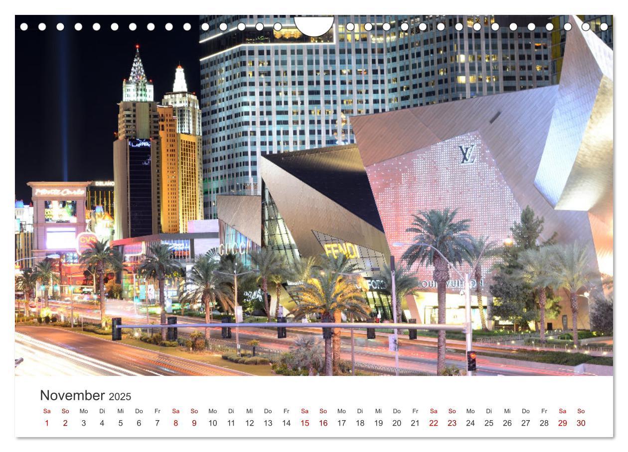 Bild: 9783435008261 | Las Vegas - Spiel, Spaß und Glück (Wandkalender 2025 DIN A4 quer),...