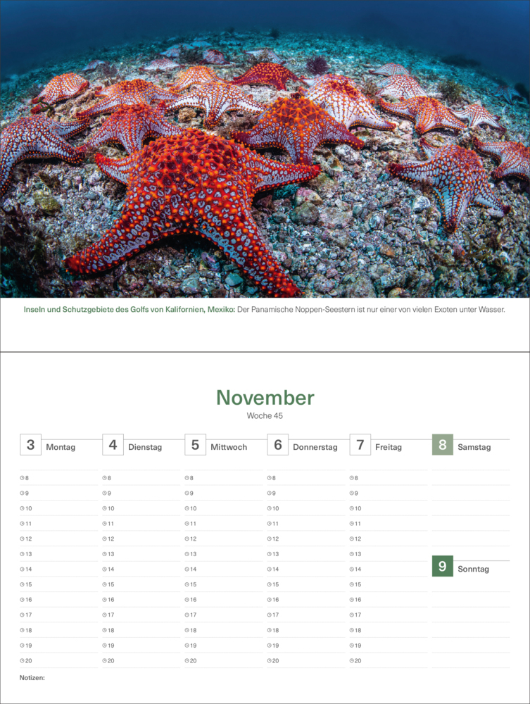 Bild: 9783965913714 | Das Naturerbe der Welt - KUNTH Tischkalender 2025 | Kalender | 54 S.