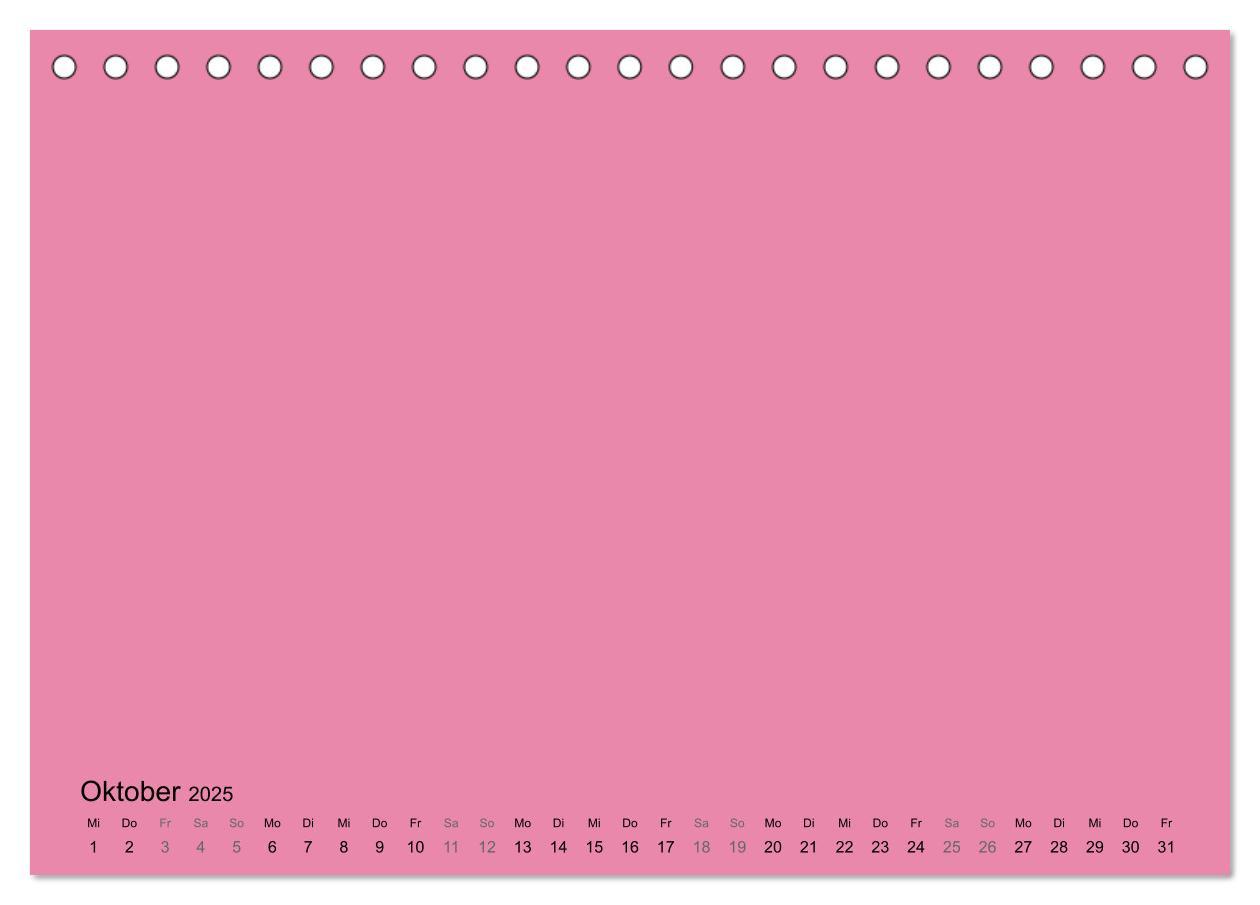 Bild: 9783435214938 | DIY Bastel-Kalender -Warme Pastell Farben- Zum Selbstgestalten...