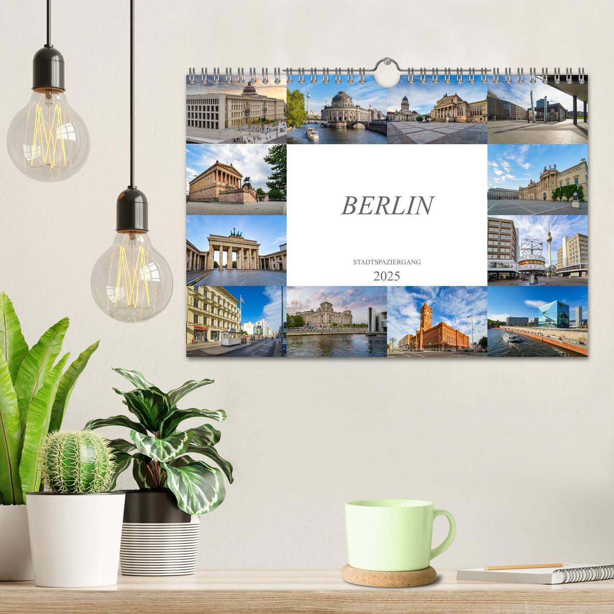 Bild: 9783435023318 | Berlin Stadtspaziergang (Wandkalender 2025 DIN A4 quer), CALVENDO...