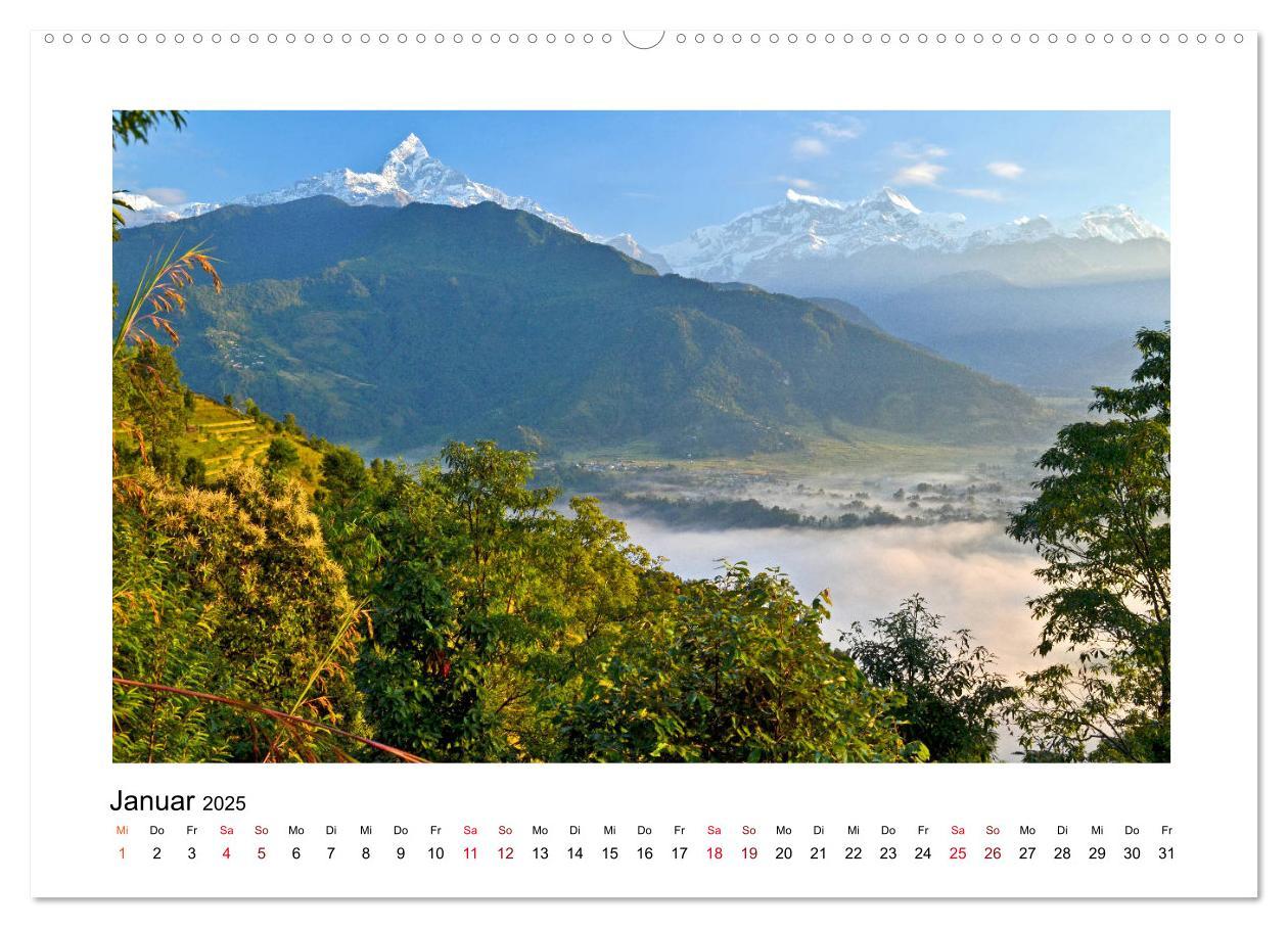 Bild: 9783435126774 | Nepal - Wanderparadies zwischen Annapurna &amp; Everest (Wandkalender...