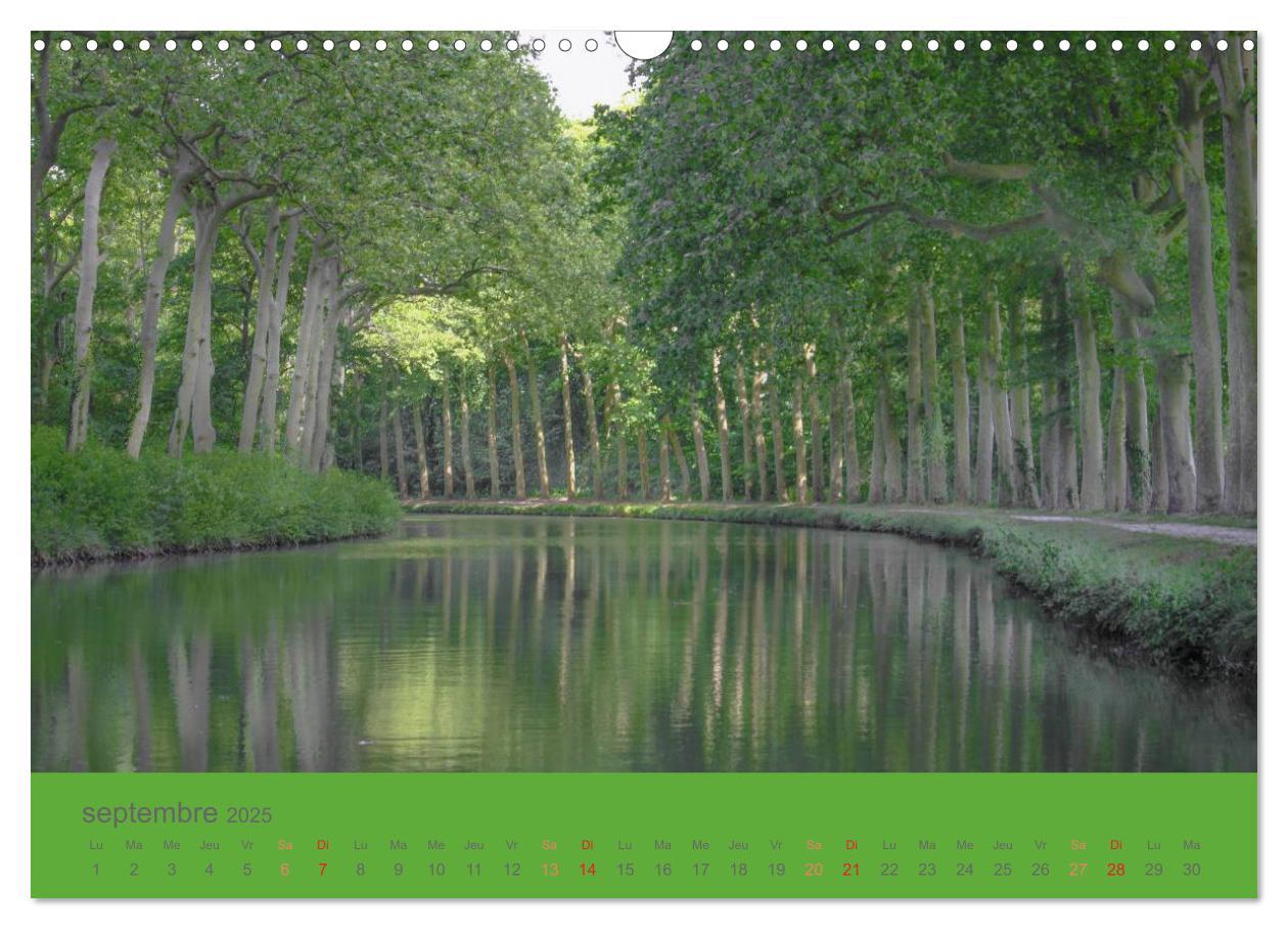 Bild: 9781325956470 | Croisière sur le Canal du Midi (Calendrier mural 2025 DIN A3...