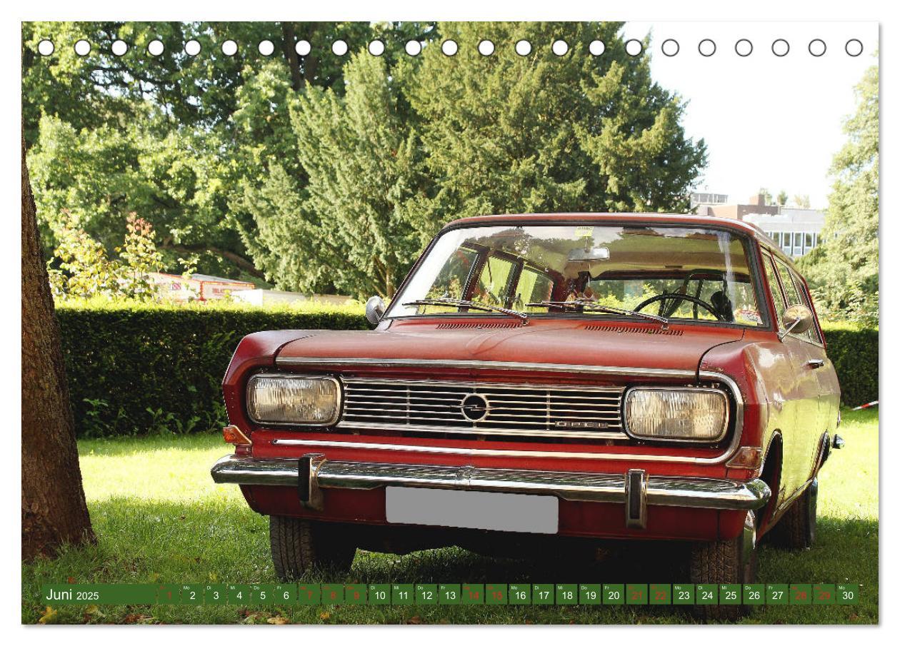 Bild: 9783435157204 | Opel Oldtimer mit dem Blitz (Tischkalender 2025 DIN A5 quer),...