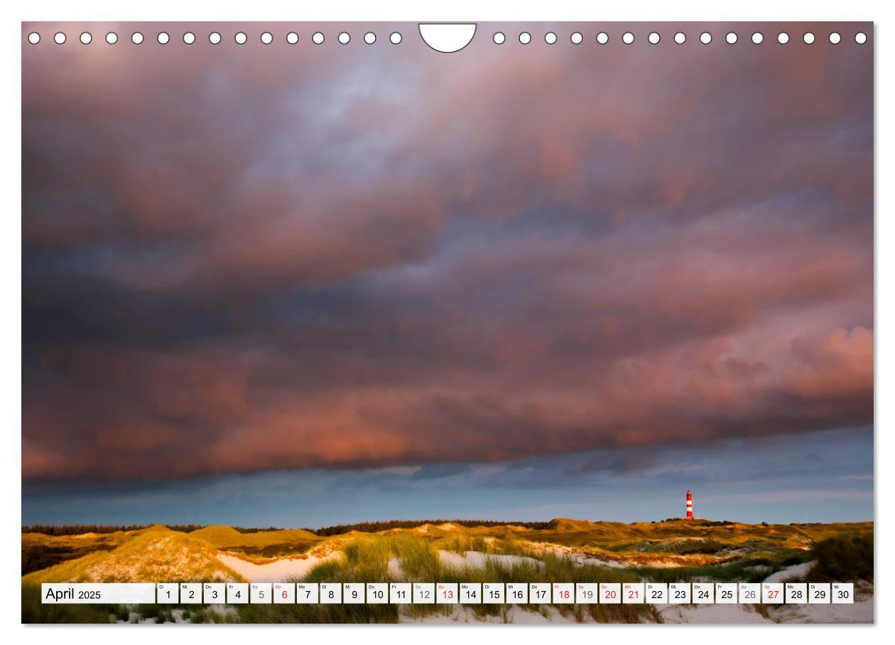 Bild: 9783435618842 | Amrum. Natur und Landschaften (Wandkalender 2025 DIN A4 quer),...