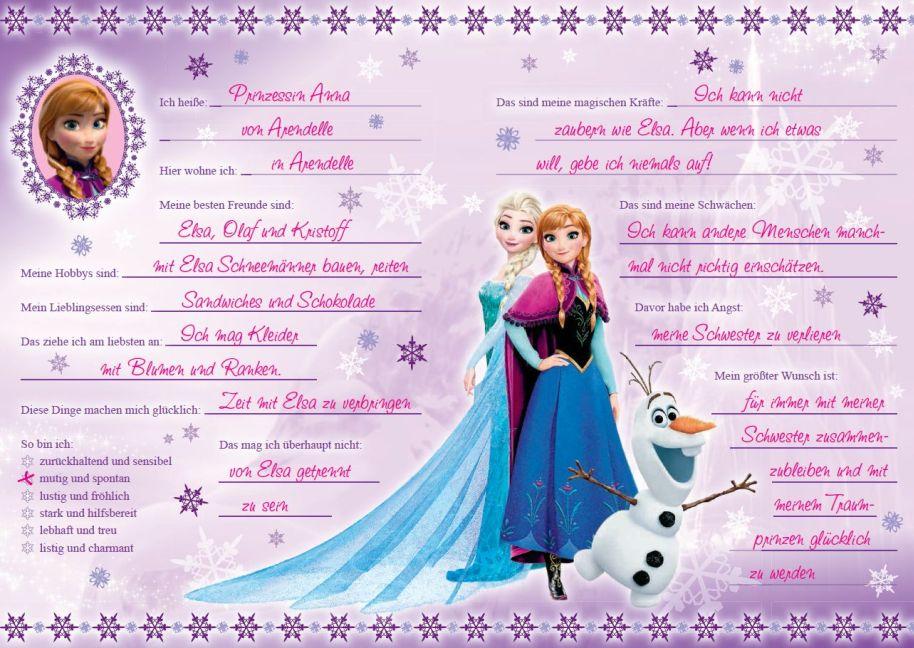 Bild: 9783833231346 | Disney Die Eiskönigin: Mein Elsa-Freundebuch | Walt Disney | Buch