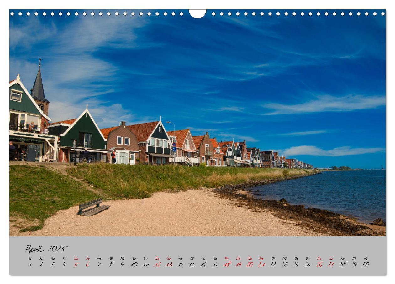 Bild: 9783383938511 | Streifzug durch Nordholland (Wandkalender 2025 DIN A3 quer),...