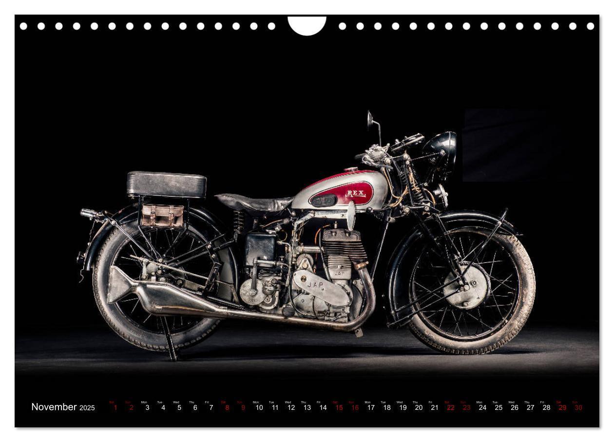 Bild: 9781325944323 | Motorcycle Legends (Wall Calendar 2025 DIN A4 landscape), CALVENDO...