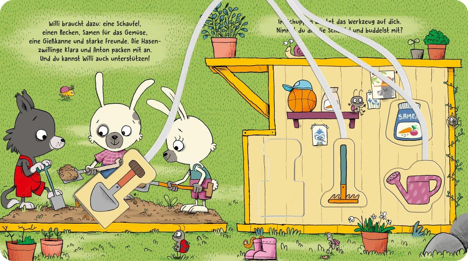 Bild: 9783480237913 | Willi Wölfchen: Wir buddeln im Garten! | Julia Klee | Buch | 12 S.