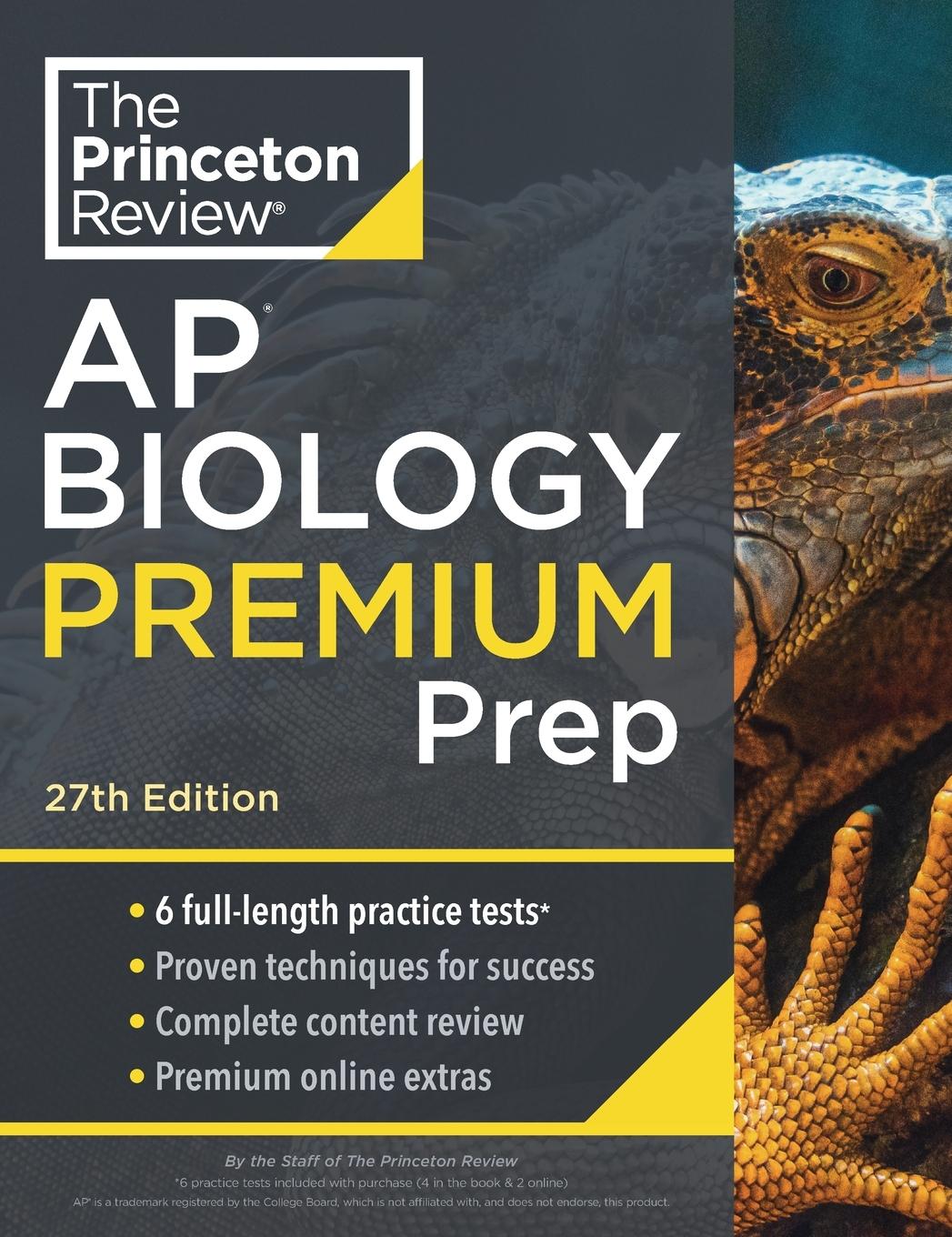 Cover: 9780593517567 | Princeton Review AP Biology Premium Prep, 27th Edition | Review | Buch