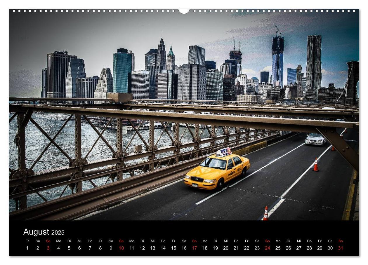 Bild: 9783435795352 | Brooklyn Bridge - New York City (Wandkalender 2025 DIN A2 quer),...