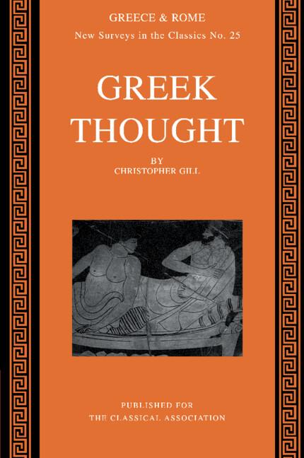 Cover: 9780199220748 | Greek Thought | Christopher Gill | Taschenbuch | Englisch | 2010