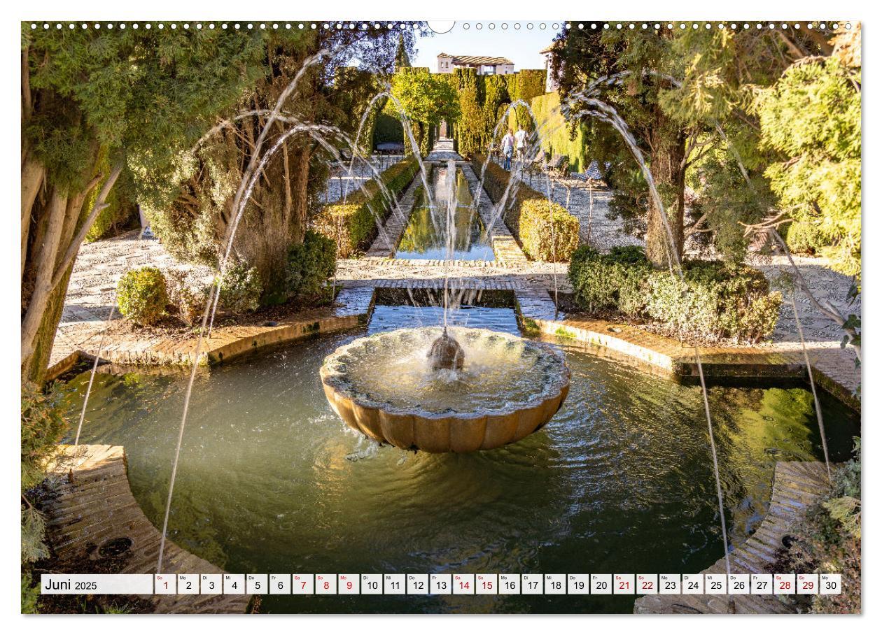 Bild: 9783383975639 | Andalusien - Granada (Wandkalender 2025 DIN A2 quer), CALVENDO...