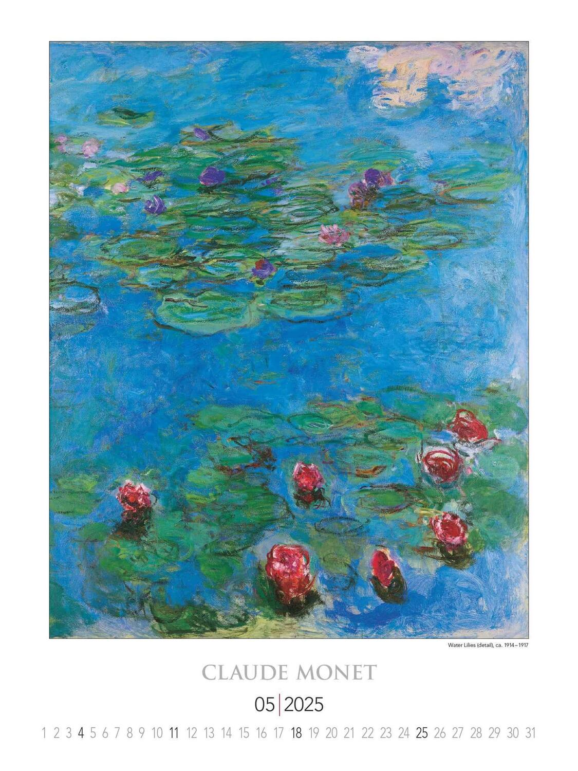 Bild: 4251732344016 | Claude Monet 2025 - Bild-Kalender 42x56 cm - Kunst-Kalender -...