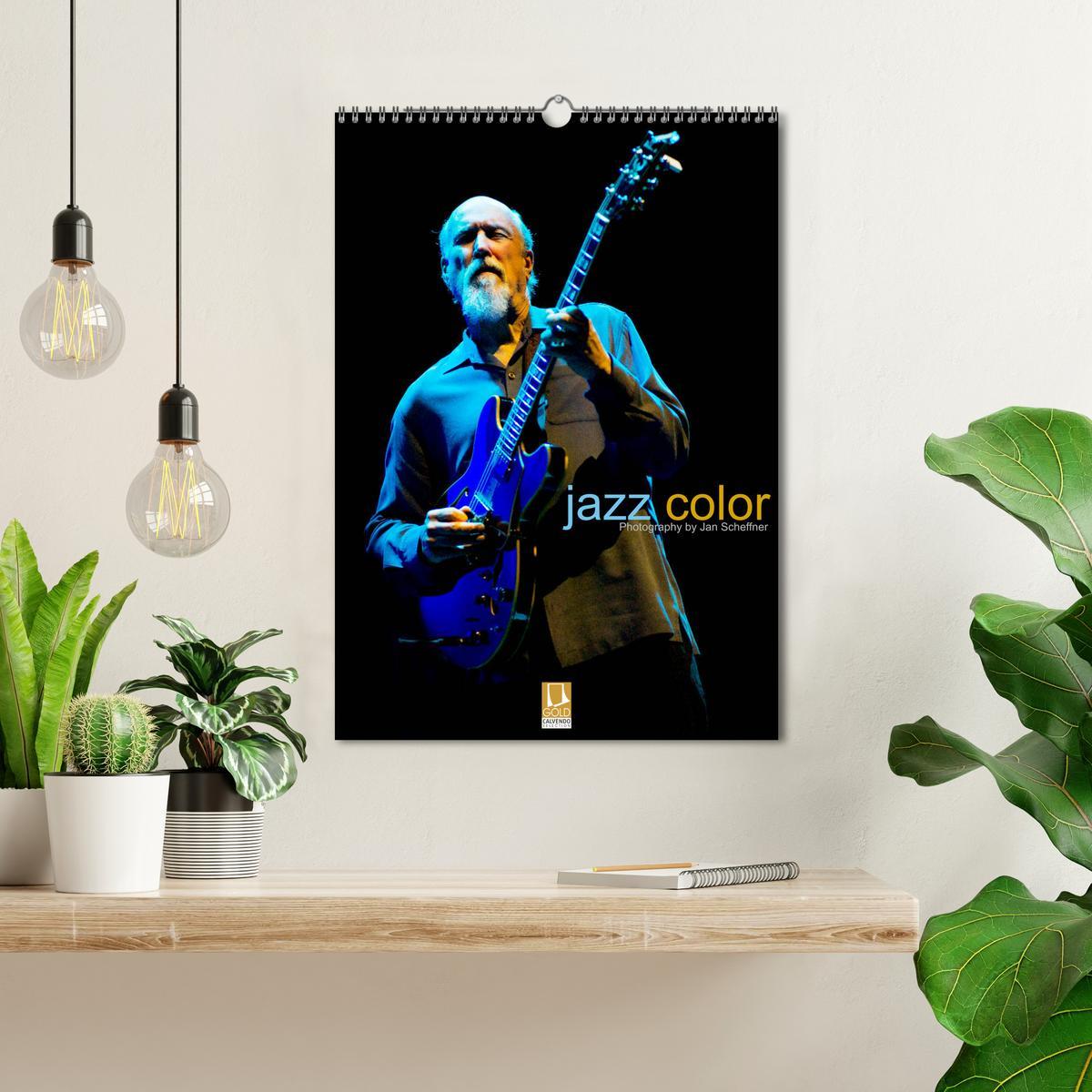 Bild: 9783435982523 | jazz color (Wandkalender 2025 DIN A3 hoch), CALVENDO Monatskalender