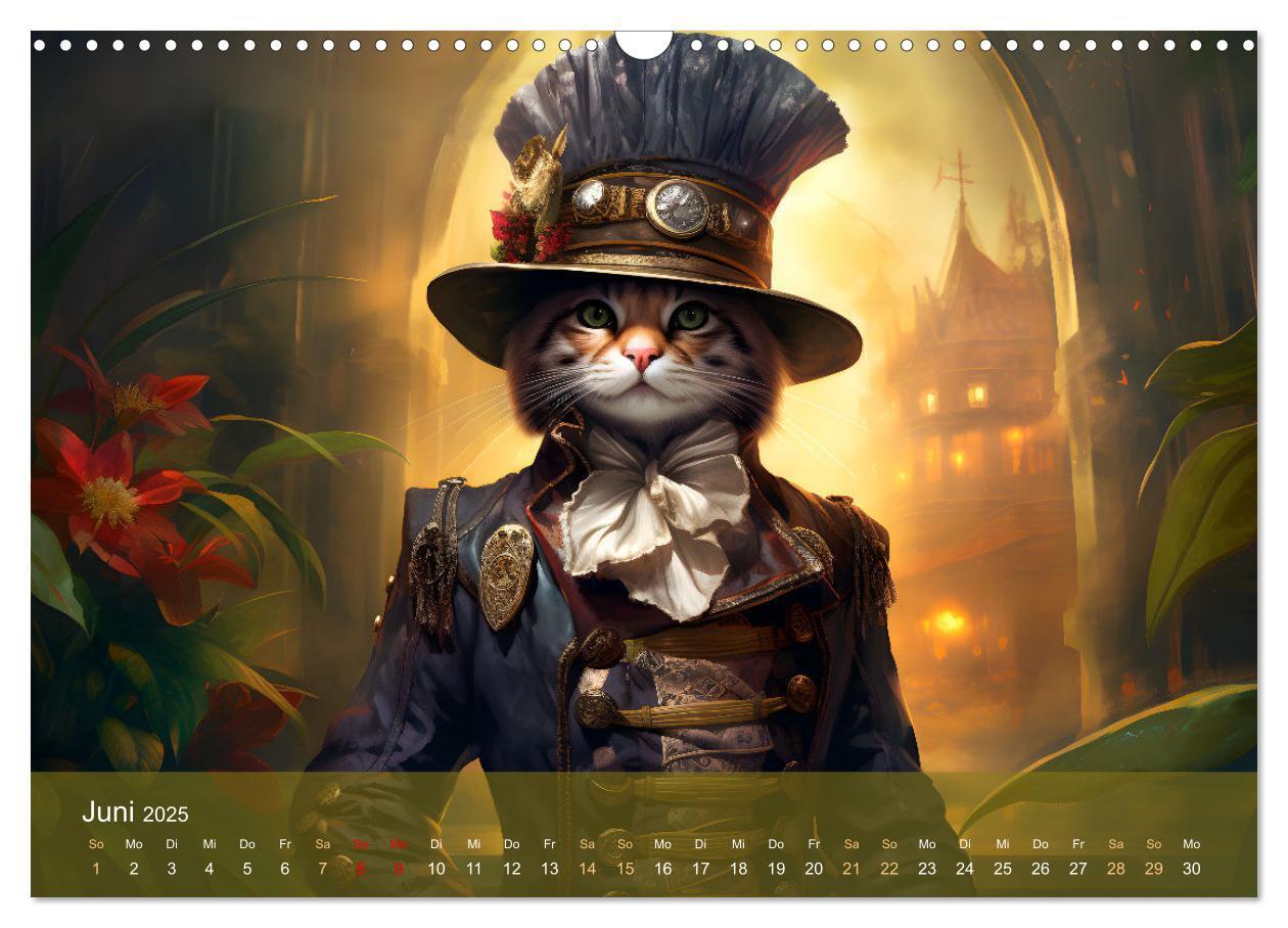 Bild: 9783383858901 | Charaktiere Katzen dieser Welt (Wandkalender 2025 DIN A3 quer),...