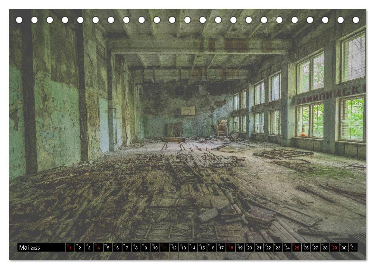 Bild: 9783435302024 | Chernobyl/Prypjat 2025 (Tischkalender 2025 DIN A5 quer), CALVENDO...