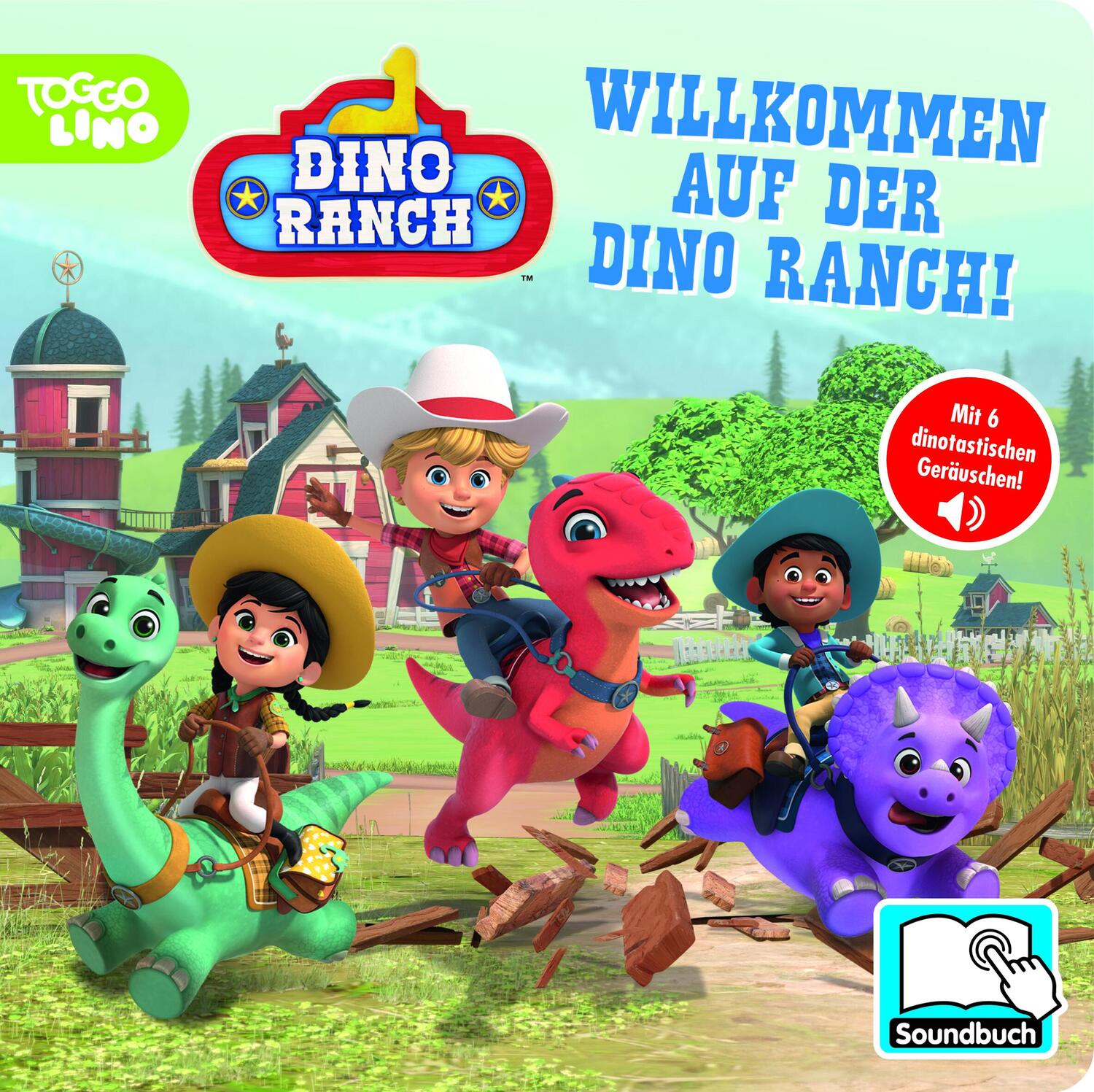 Cover: 9781503770225 | Dino Ranch - Willkommen auf der Dino Ranch! - Pappbilderbuch mit 6...