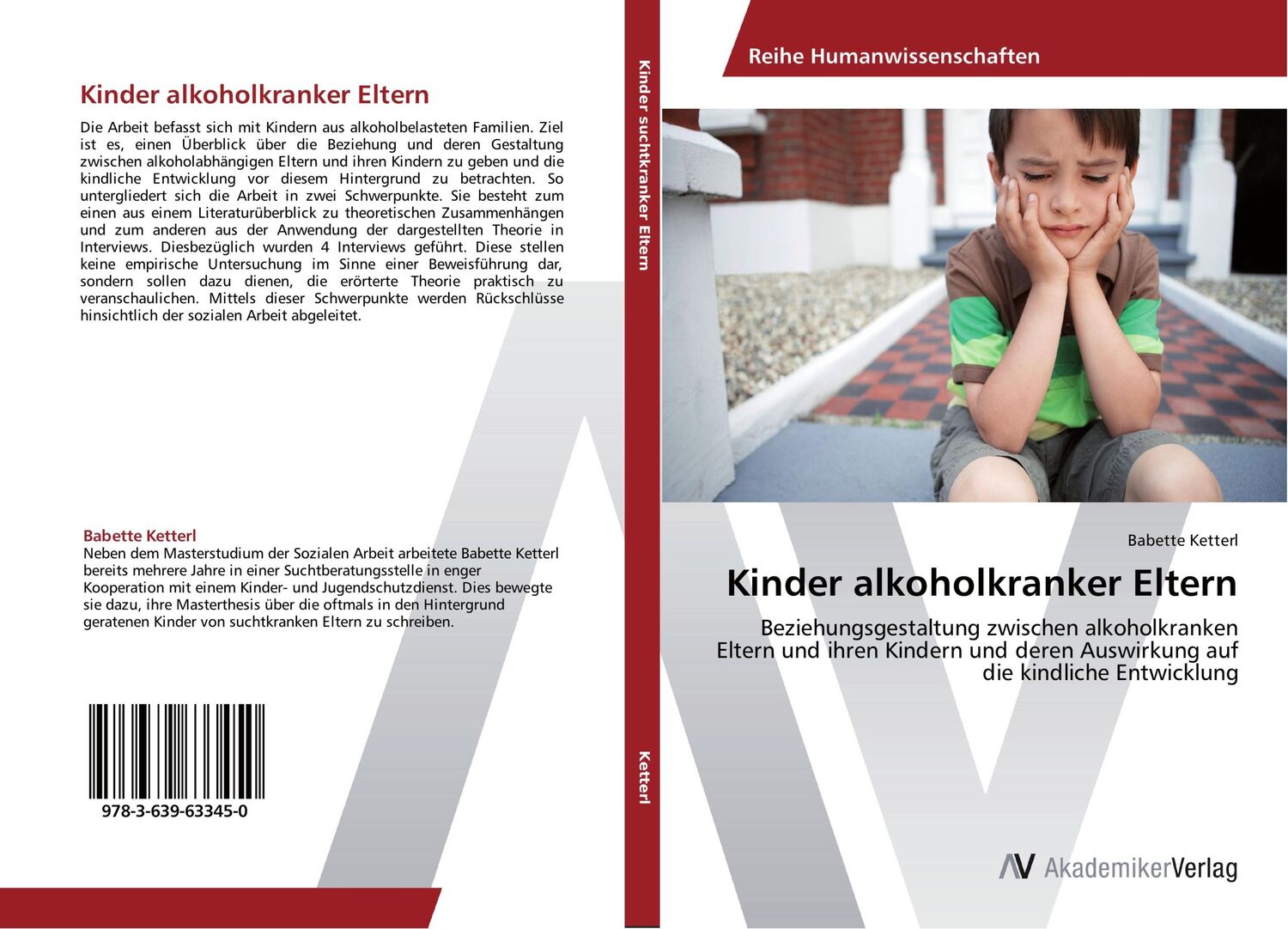 Cover: 9783639633450 | Kinder alkoholkranker Eltern | Babette Ketterl | Taschenbuch | 148 S.